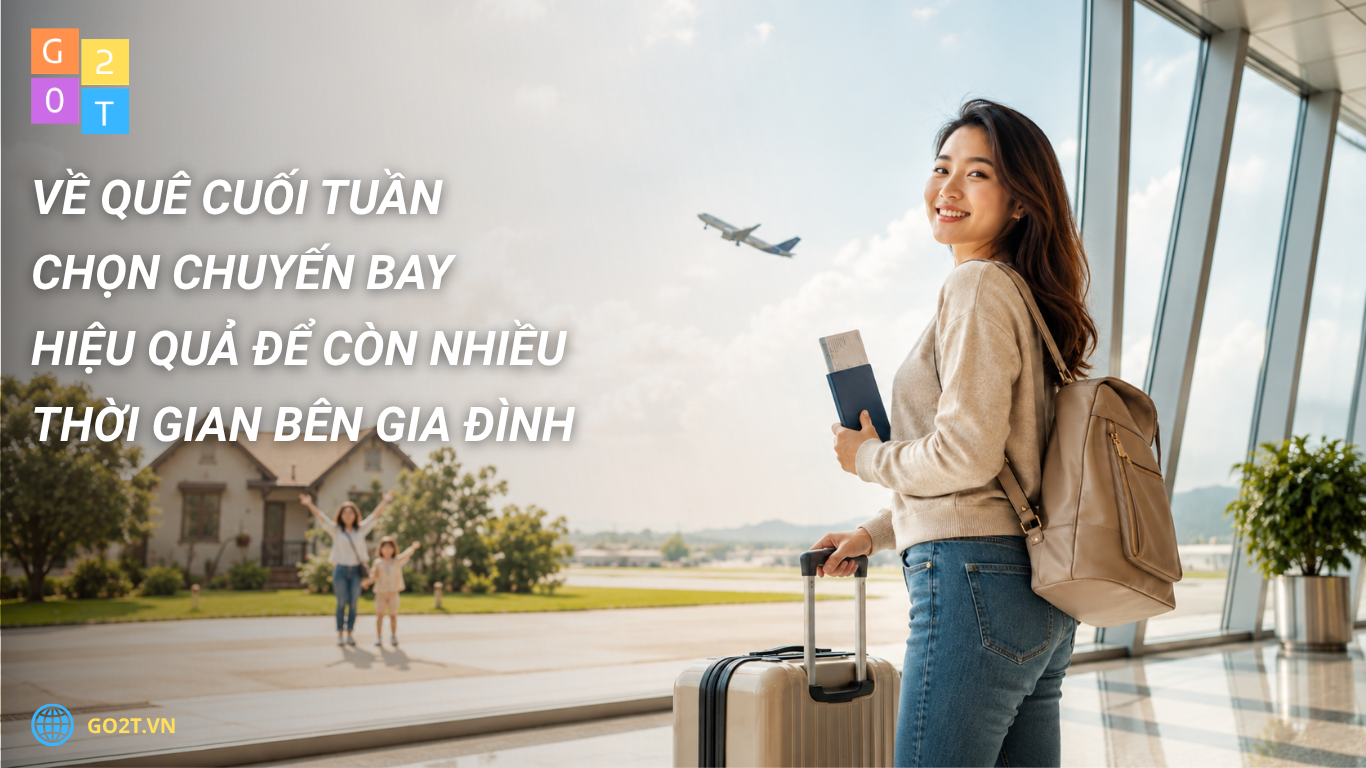 TƯ VẤN TẠI GO2T ĐỂ VỀ QUÊ CUỐI TUẦN 1 CÁCH THOẢI MÁI